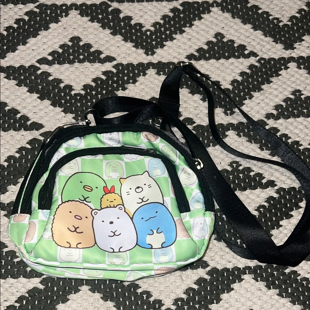 Cute Green Small Pet Carrier Bag